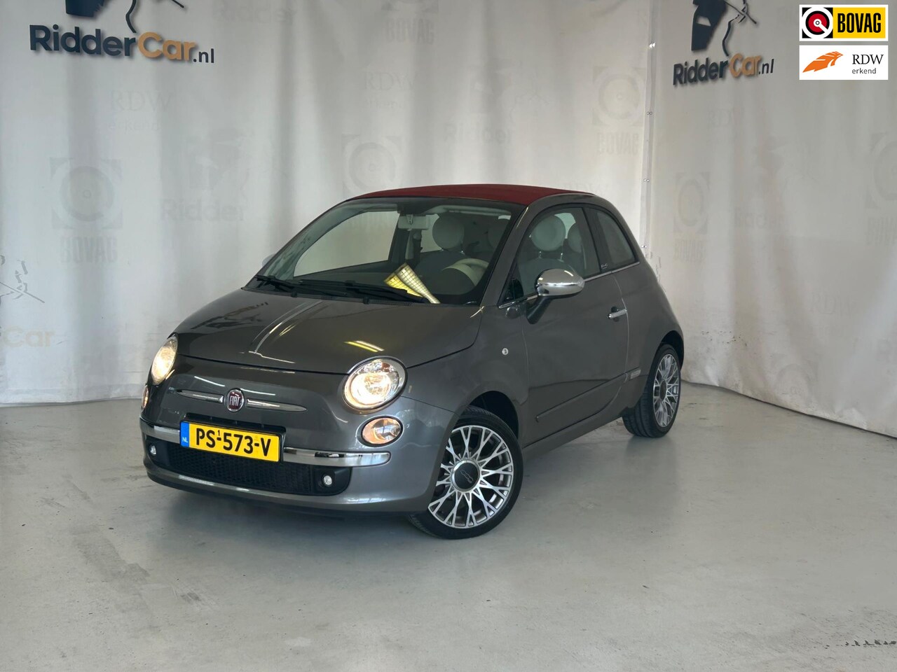 Fiat 500 C - 1.2 Lounge|PARK SENS|AIRCO|CABRIO|NAVI|ELEK RAMEN| - AutoWereld.nl