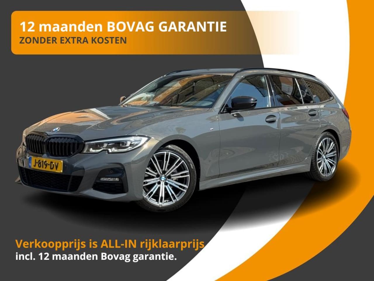 BMW 3-serie Touring - TOURING 320i AUTOMAAT HIGH-EXECUTIVE M-SPORT DRAVITGRAU - AutoWereld.nl