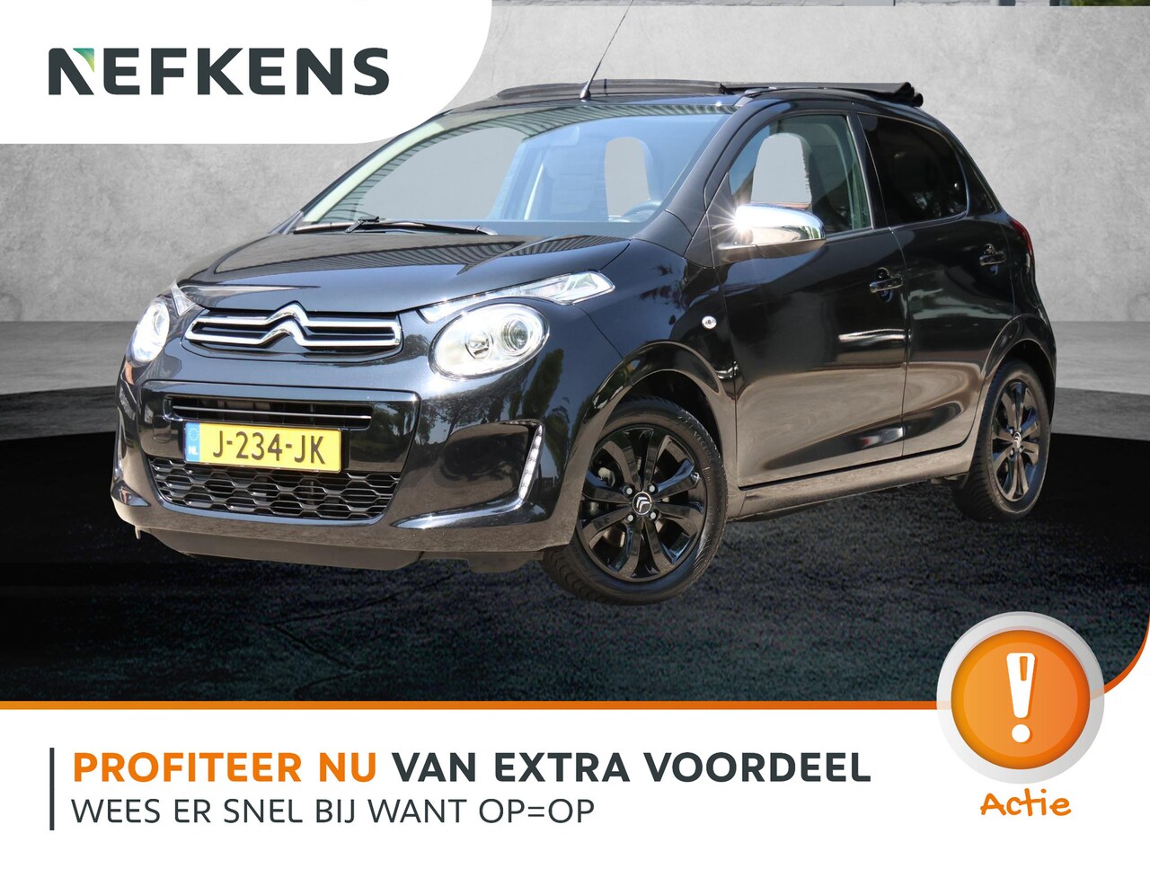 Citroën C1 - 1.0 VTi Airscape Shine | AppleCarplay/AndroidAuto | Vouw/Schuifdak | Camera | Climate cont - AutoWereld.nl