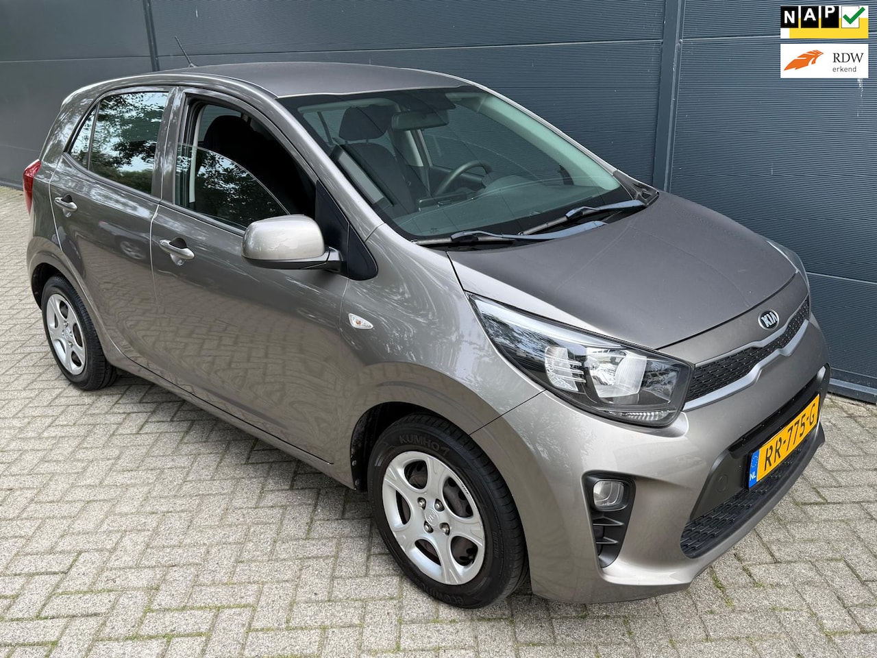Kia Picanto - 1.0 CVVT EconomyPlusLine/5D/Airco/bluetooth/AUX USB - AutoWereld.nl