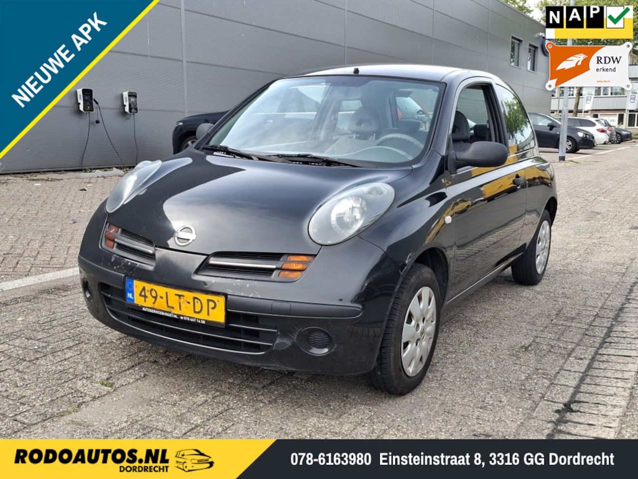 Nissan Micra - 1.2 Visia Elektr. Pakket Nieuwe APK - AutoWereld.nl