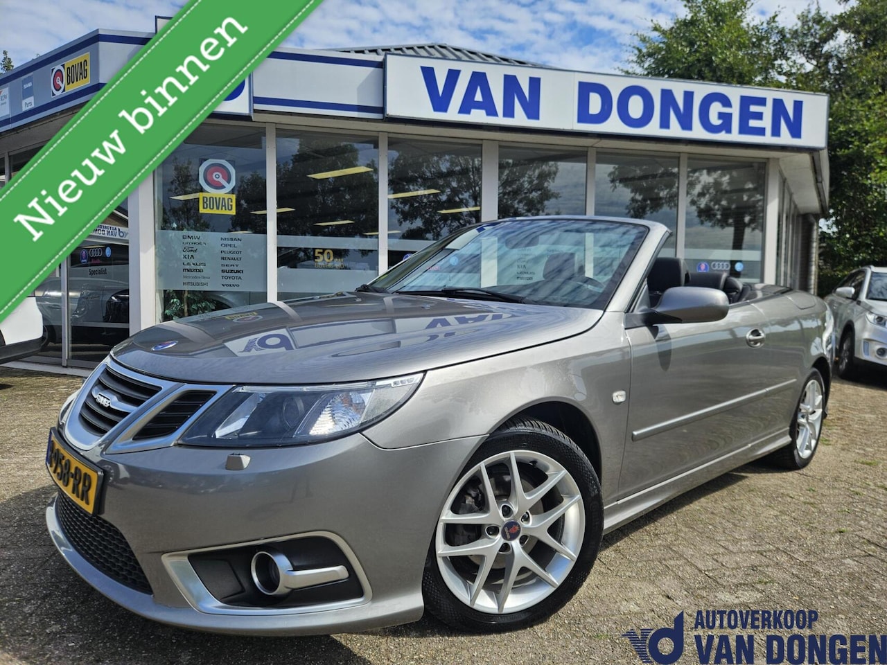Saab 9-3 Cabrio - 1.8t Vector Automaat | Trekhaak | 99.500 KM! | Griffin - AutoWereld.nl
