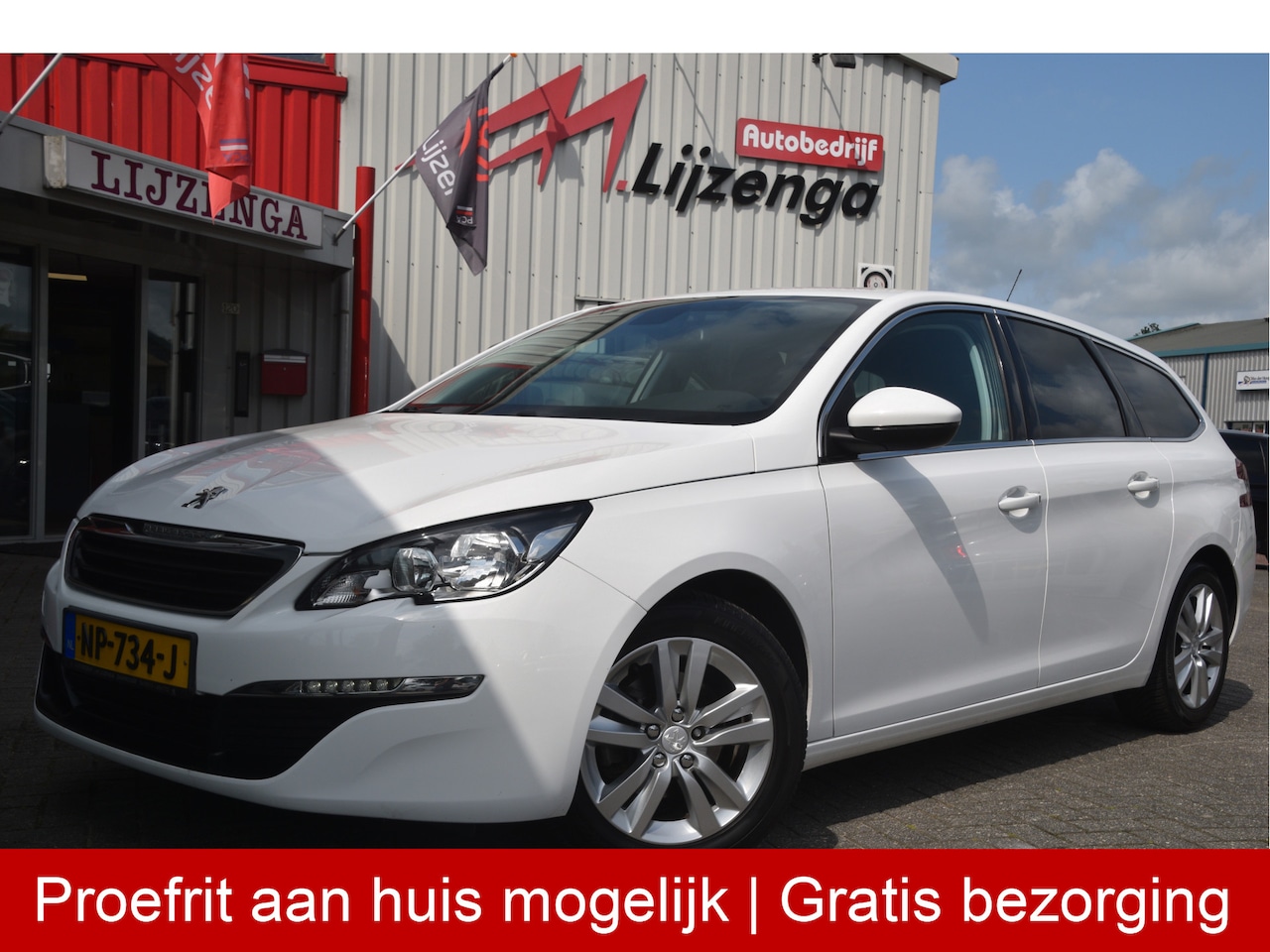 Peugeot 308 SW - 1.6 BlueHDI Blue Lease Navi | Clima | Cruise | PDC | LMV | Trekhaak - AutoWereld.nl