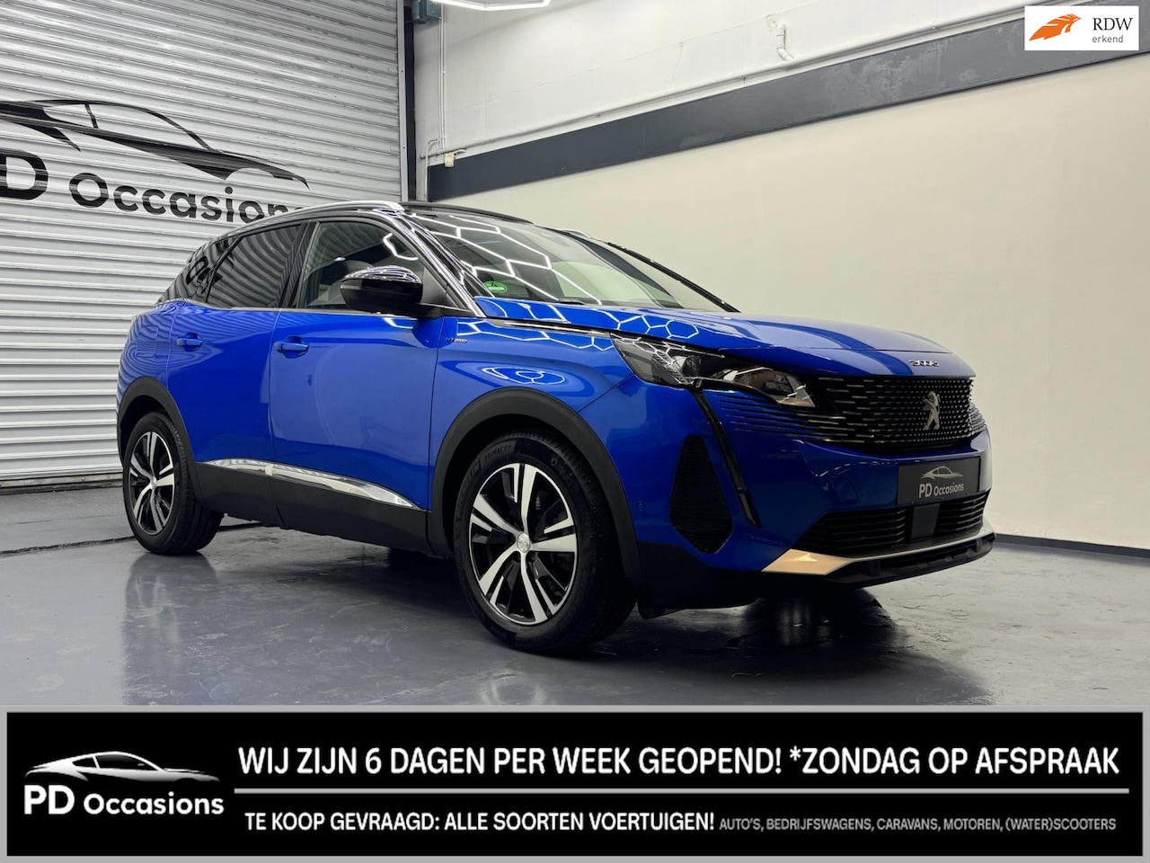 Peugeot 3008 - 1.6 HYbrid 225 GT - Pano - (360) Camera - Clima - Carplay - ACC - AutoWereld.nl