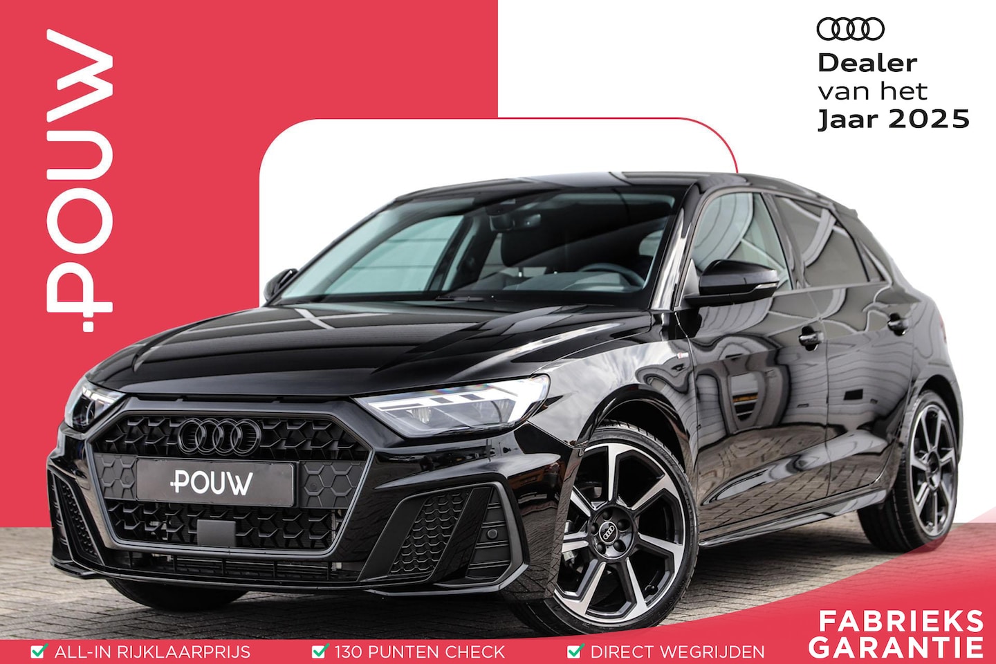 Audi A1 Sportback - 25 TFSI 95pk S-tronic S-Line | Achteruitrijcamera | Leder - AutoWereld.nl