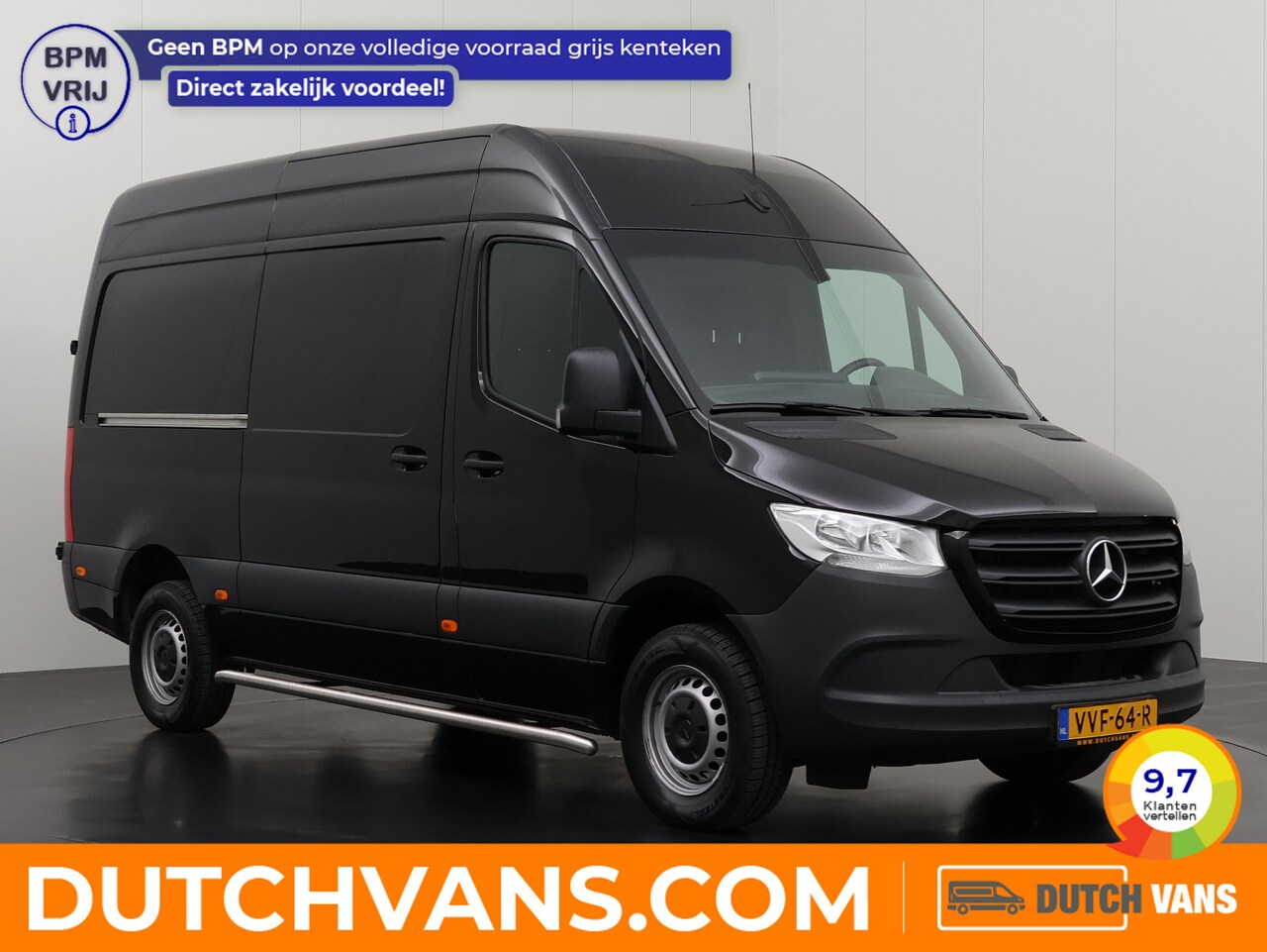 Mercedes-Benz Sprinter - 315CDI 9G-Tronic Automaat L2H2 RWD | 3500Kg TG | Touchscreen | Camera | 3-Persoons | Betim - AutoWereld.nl