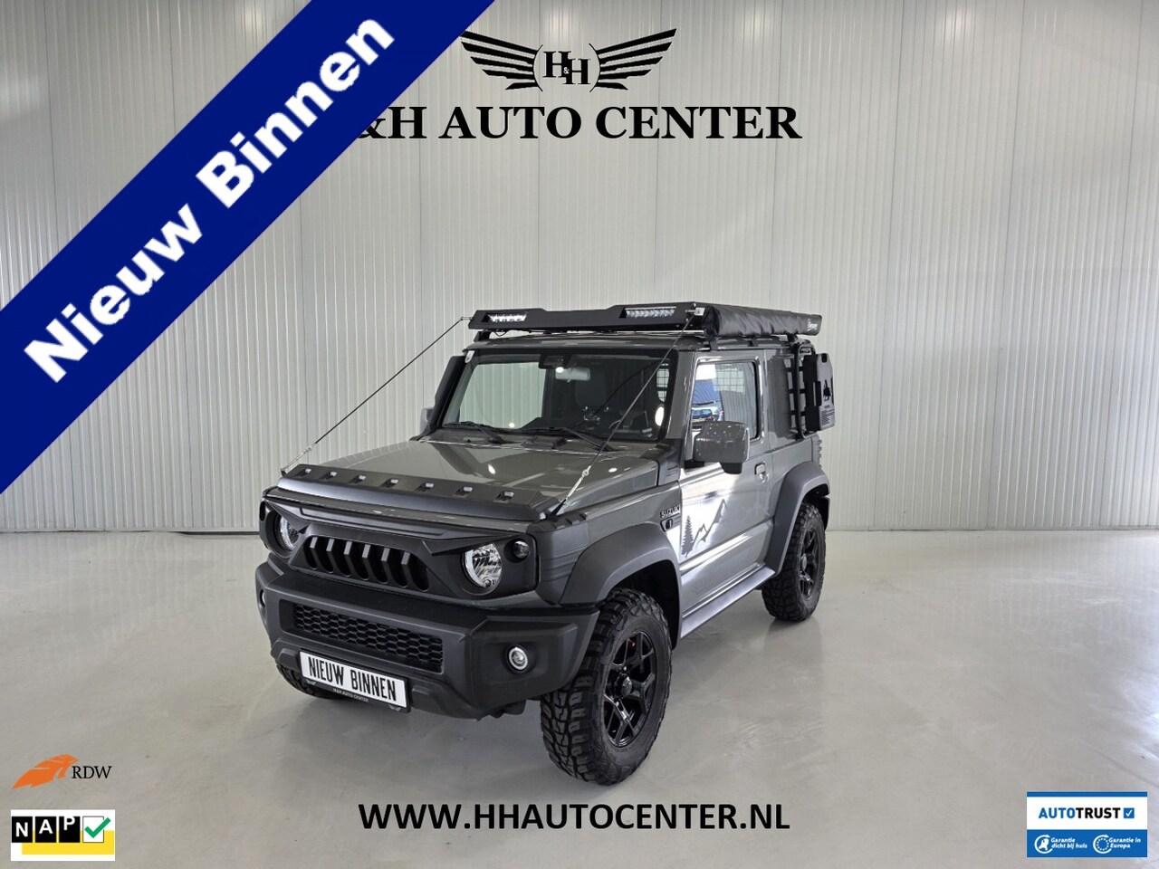 Suzuki Jimny - 1.5 Professional |4X4 Offroad| Dakdrager|Sunscreen| - AutoWereld.nl
