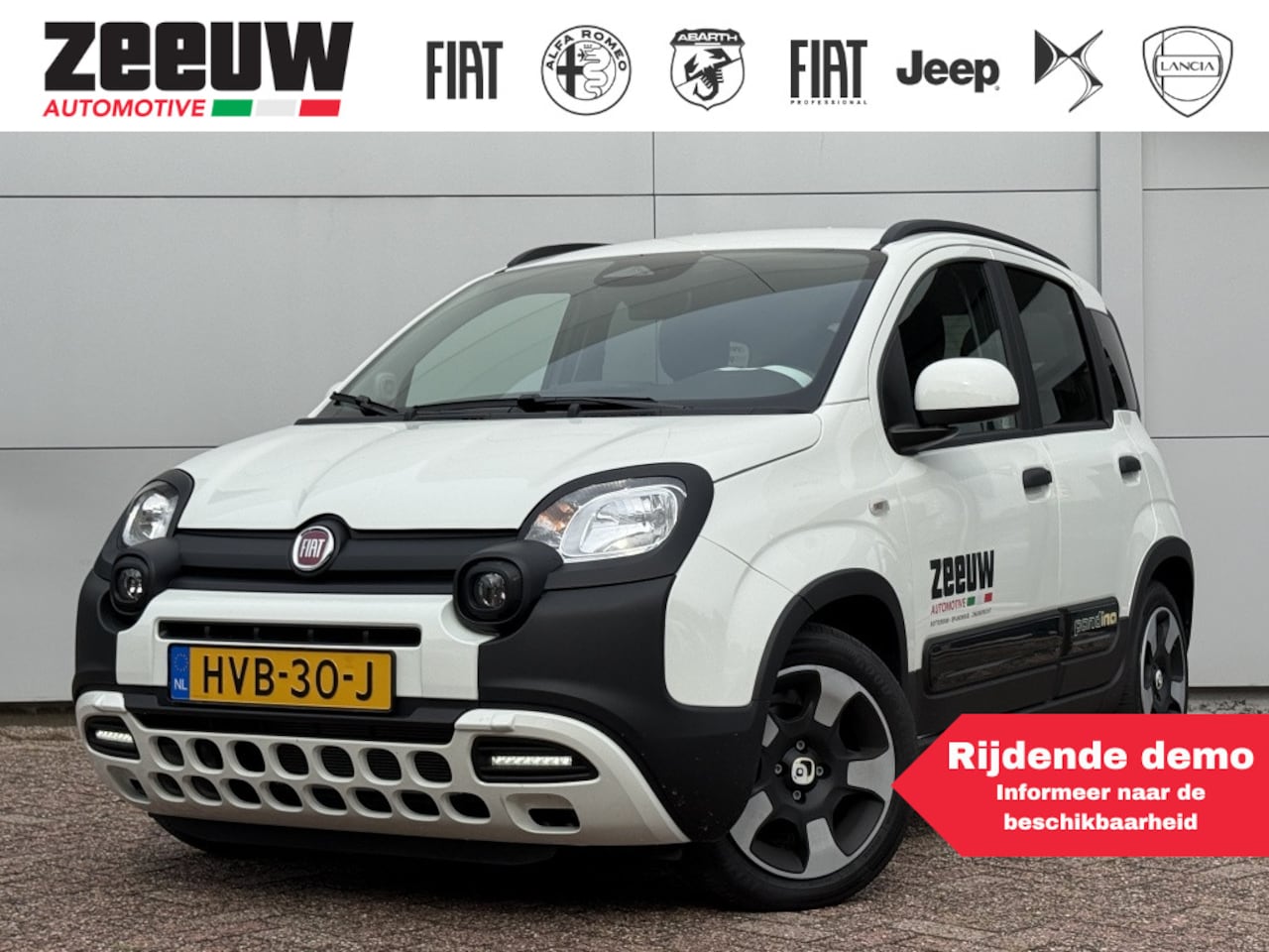 Fiat Panda - 1.0 Hybrid Pandina | Cruise Control | Carplay | Airco - AutoWereld.nl