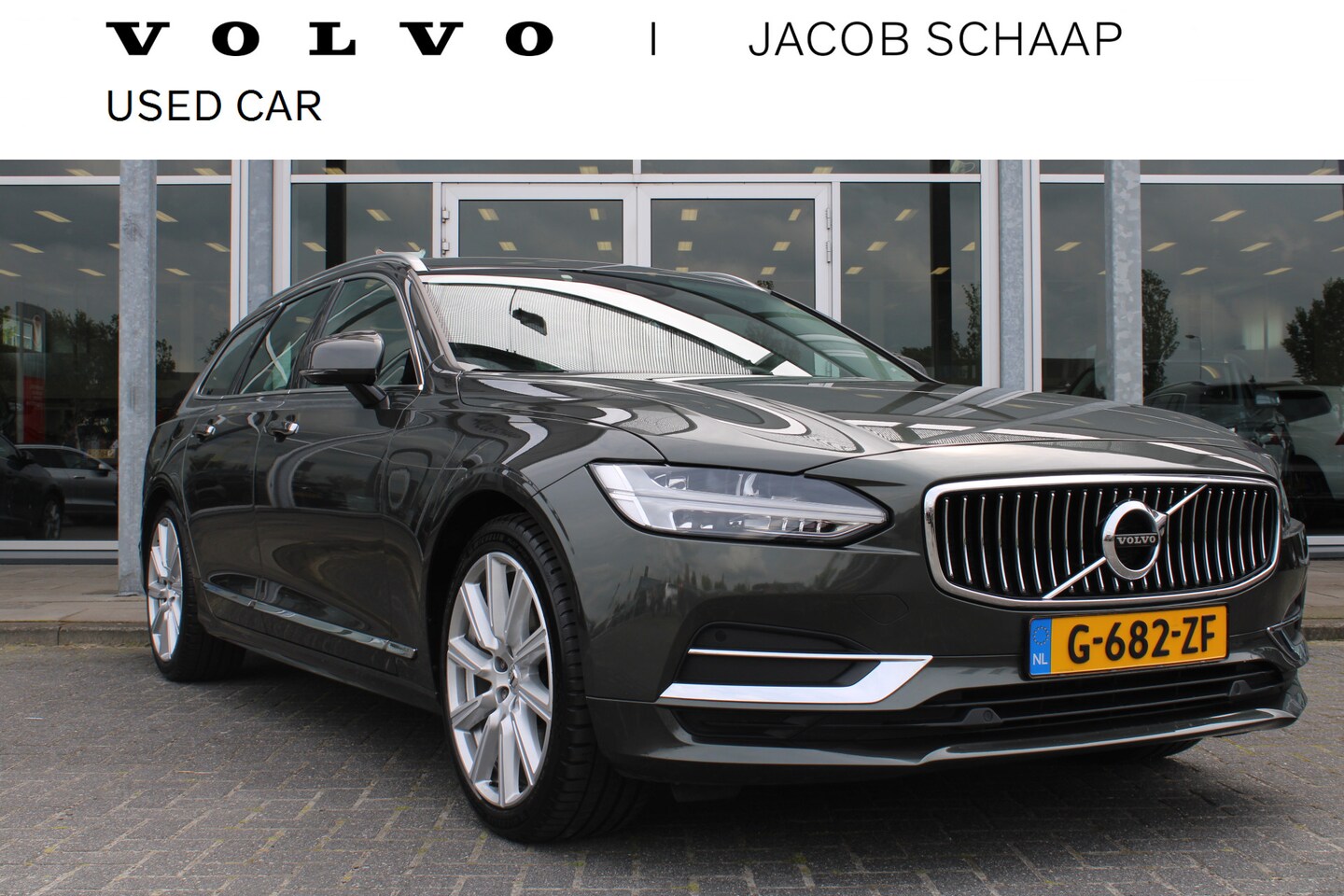 Volvo V90 - T4 Automaat Inscription | ORG. NL | Adapt. Cruise | El. stoelen met geheugen | BLIS | - AutoWereld.nl