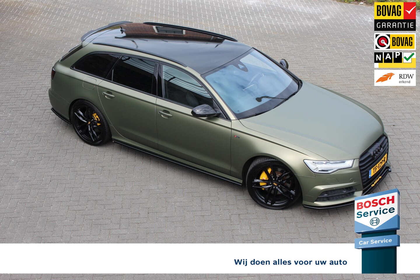 Audi A6 Avant - 3.0 TFSI quattro Premium Edition Trekhaak inklapbaar, All season, Sport remmen, luchtverin - AutoWereld.nl