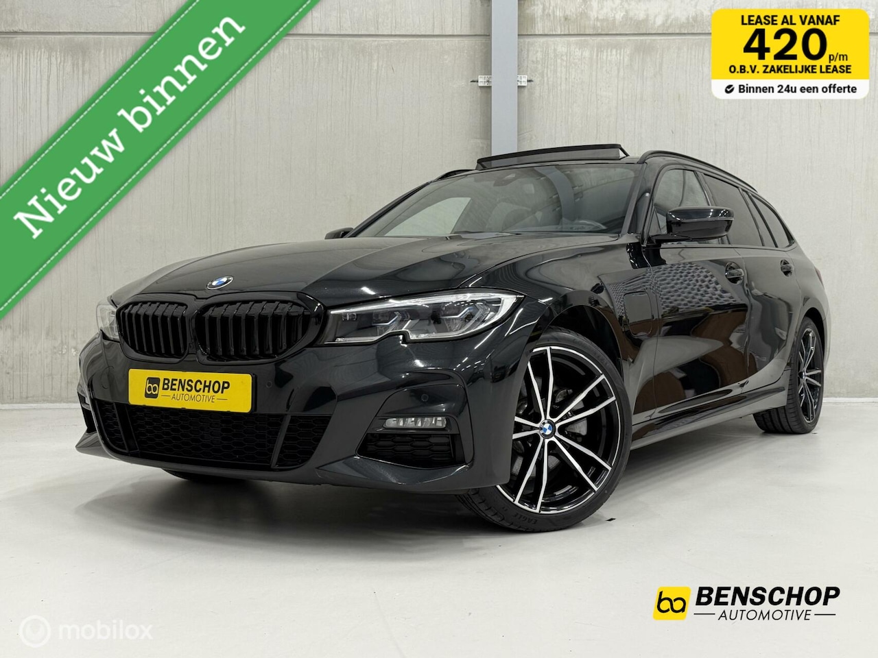 BMW 3-serie Touring - 320e M Sport Panodak Harman Kardon HUD Laser Leer - AutoWereld.nl