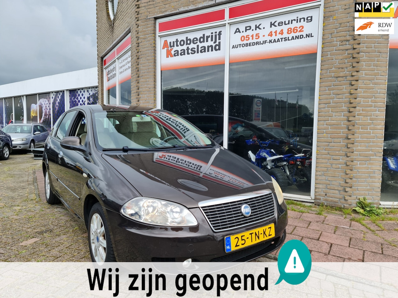 Fiat Croma - 1.8-16V Dynamic - Clima - NIEUWE APK - - AutoWereld.nl