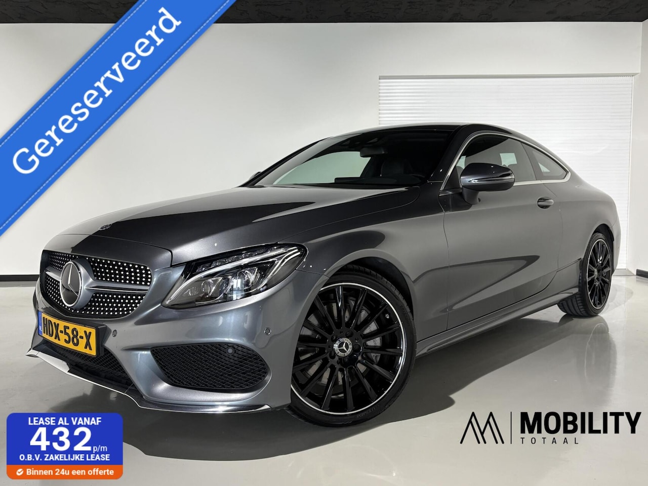 Mercedes-Benz C-klasse Coupé - 250 Prestige AMG 211pk AUT|Leder|Camera|LED|StoelkoelingNavi| - AutoWereld.nl