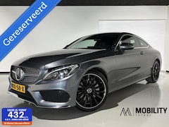 Mercedes-Benz C-klasse Coupé - 250 Prestige AMG 211pk AUT|Leder|Camera|LED|StoelkoelingNavi|