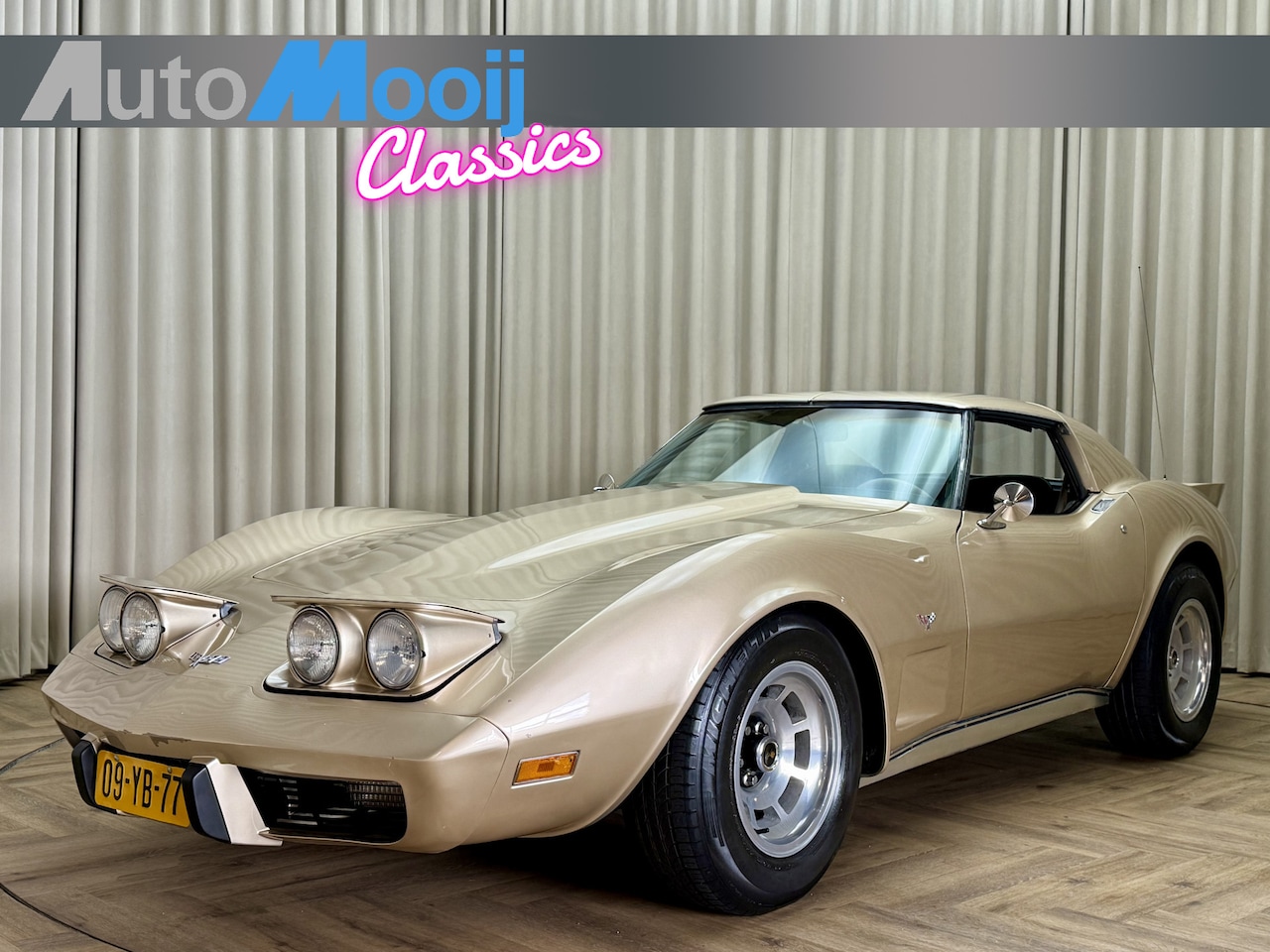 Chevrolet Corvette - USA C3 Targa / 350 Cu 5,7 Liter V8 / Automaat / 195 PK / NL kenteken - AutoWereld.nl
