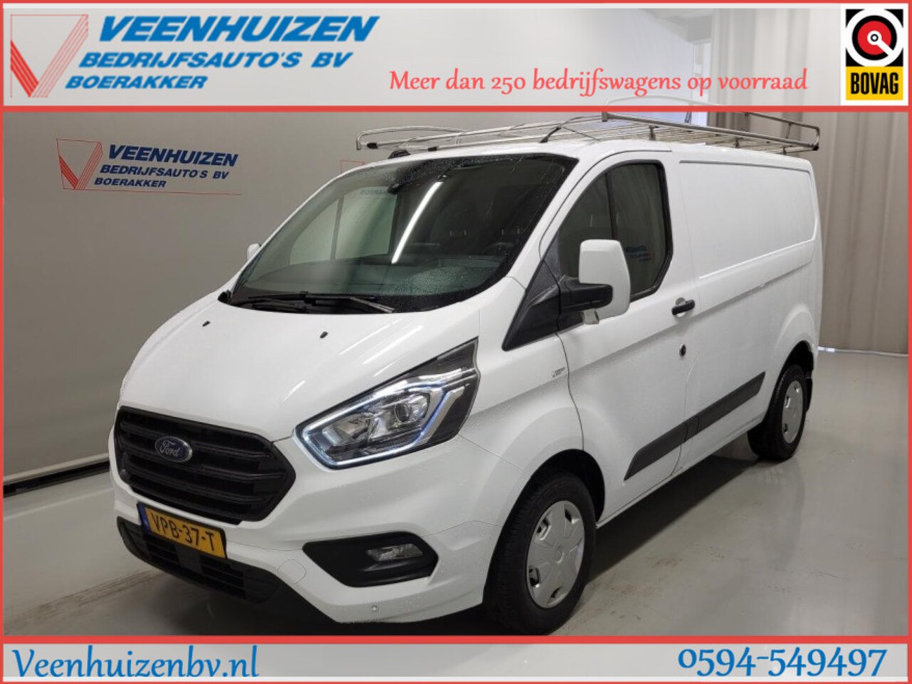 Ford Transit Custom - 2.0TDCI 105PK Imperiaal Euro 6! - AutoWereld.nl