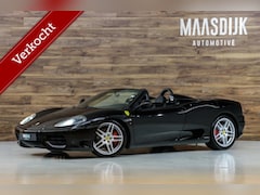 Ferrari 360 - 3.6 V8 Modena Spider|Sportuitlaat|Nero|Dealer|Accecoires |