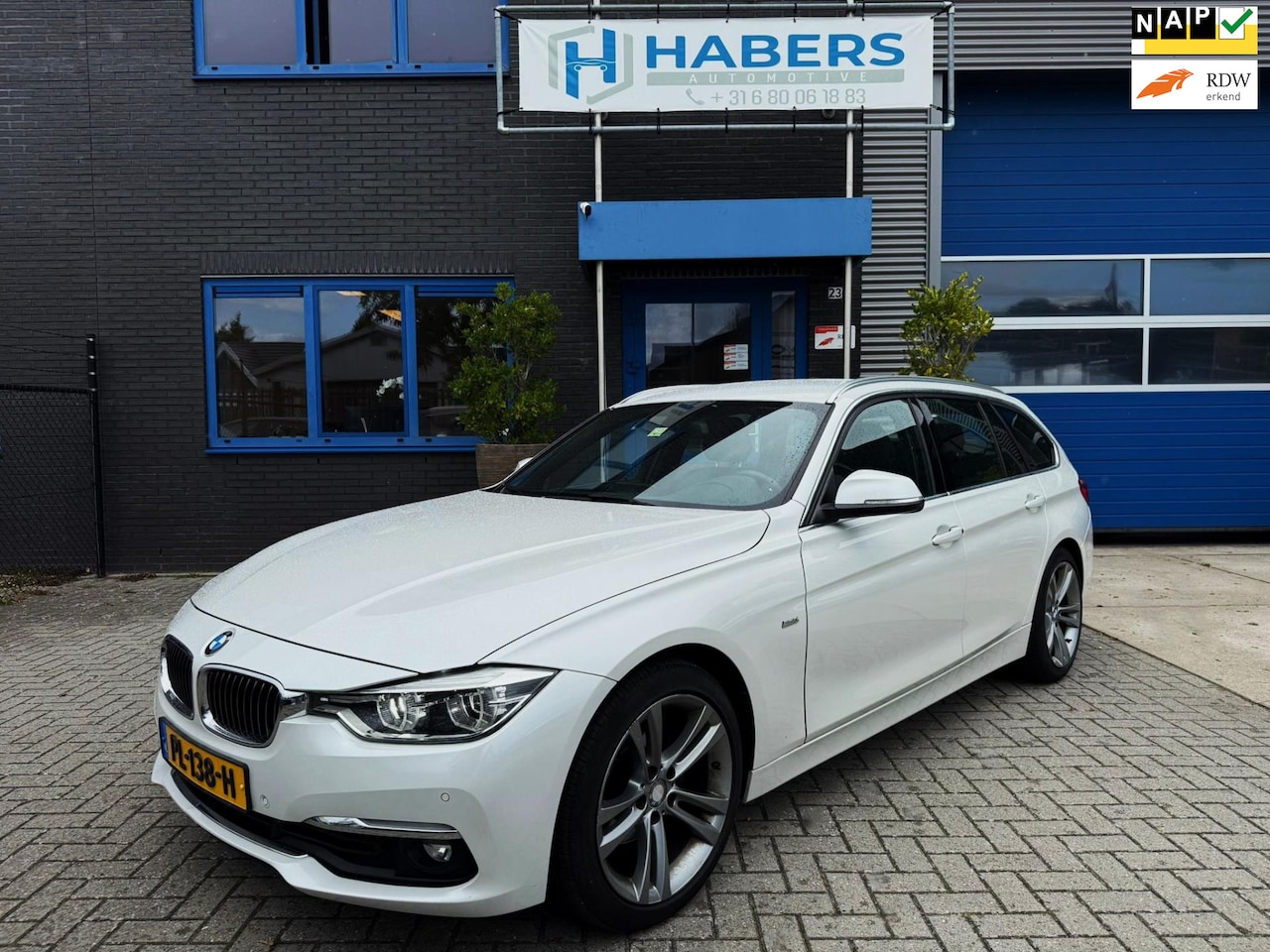 BMW 3-serie Touring - 318i High Executive 136PK| Origineel NL|Proff Navi|Face Lift|AUT|Leder|Full LED|Isofix|Sto - AutoWereld.nl
