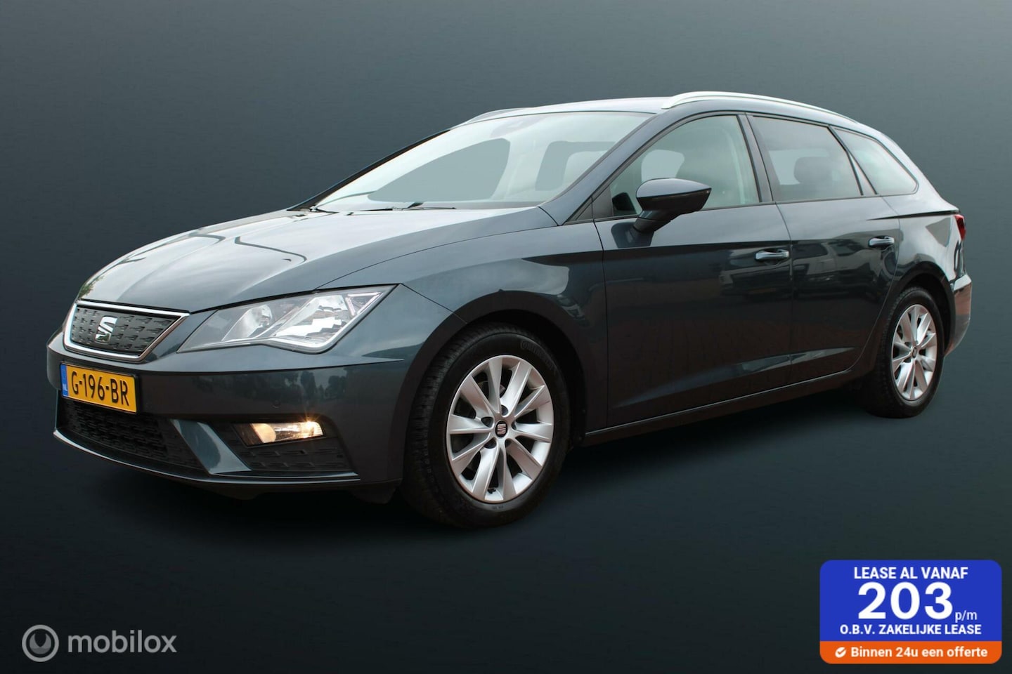 SEAT Leon ST - 1.0 EcoTSI Style Business Intense 1.0 EcoTSI Style Business Intense, DSG, Camera, Pdc voor + achter, App connect, Cruise, Cl - AutoWereld.nl