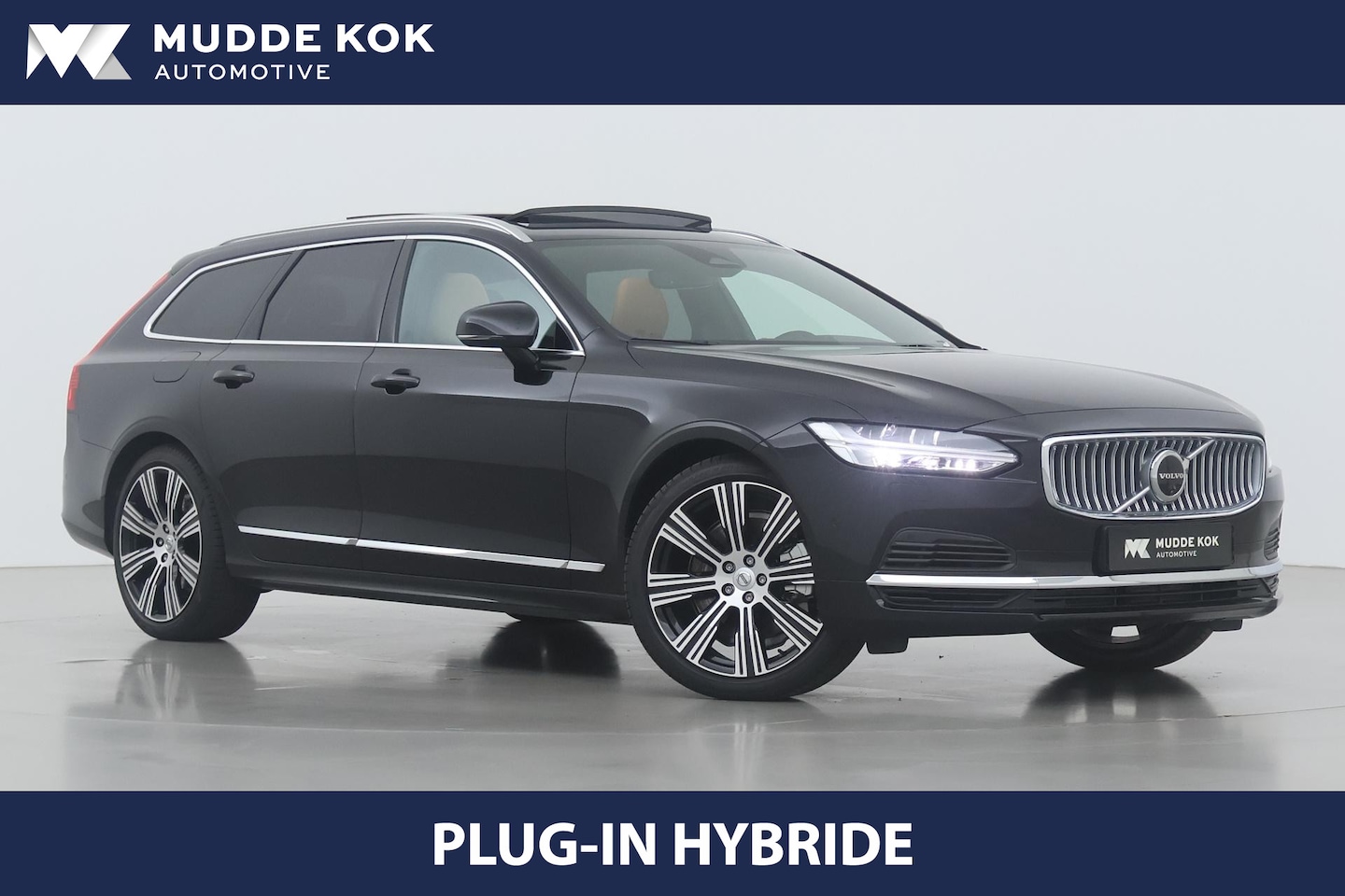 Volvo V90 - T6 Plug-in hybrid Ultra Bright | Bowers&Wilkins | Luchtvering Achter | Massage+Ventilatie - AutoWereld.nl
