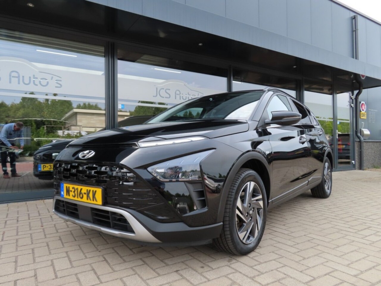 Hyundai Bayon - 1.0 T-GDI Premium Mild Hybrid Led Navi Camera Trekhaak 2022 - AutoWereld.nl