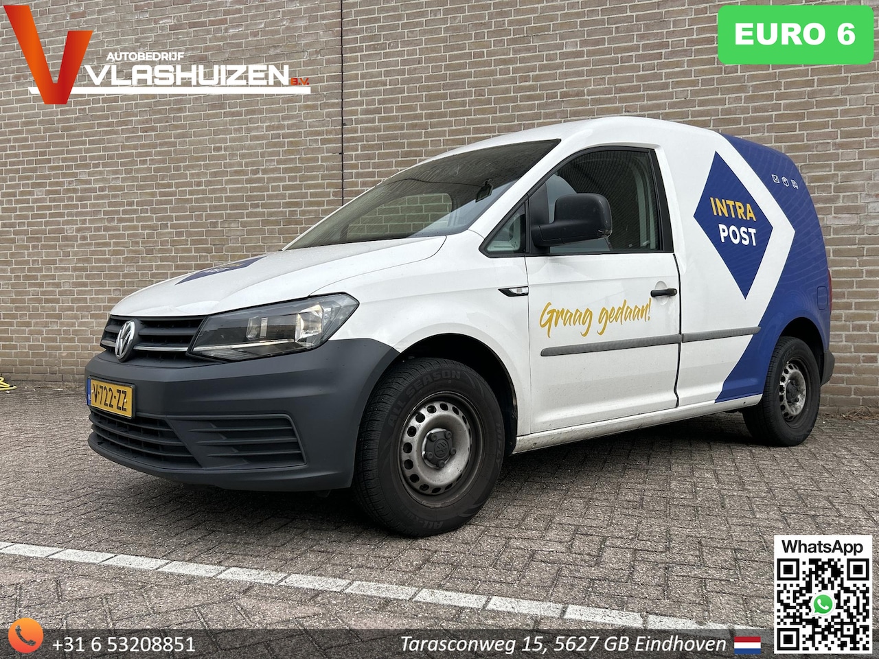 Volkswagen Caddy - 2.0 TDI L1H1 BMT Trendline | €5.350,- NETTO!! | Euro 6 | Airco | APK 06-2026 | - AutoWereld.nl