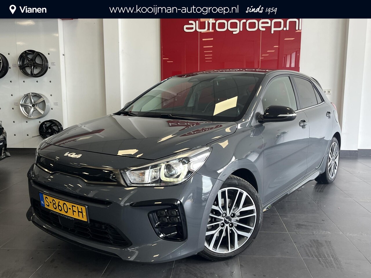 Kia Rio - 1.0 T-GDi MHEV GT-Line NL auto 1e eigenaar, Met Trekhaak, Vol met Opties en een Lage Kilom - AutoWereld.nl