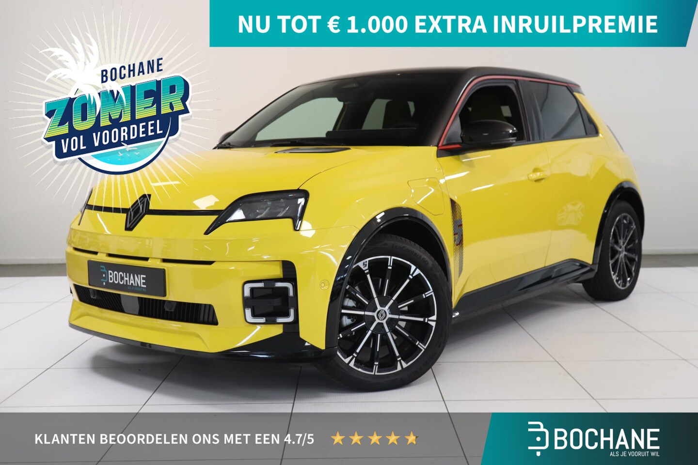 Renault 5 - comfort range iconic cinq 52 kWh | Camera | Harman Kardon | Navigatie | Adaptieve cruise c - AutoWereld.nl