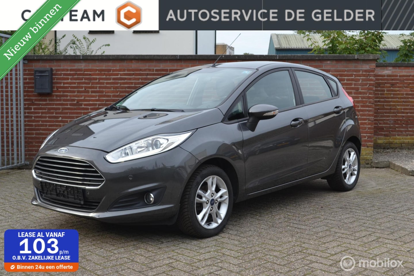 Ford Fiesta - 1.25 Titanium | Stoelverwarming | Airco | Parkeersensoren V+A - AutoWereld.nl