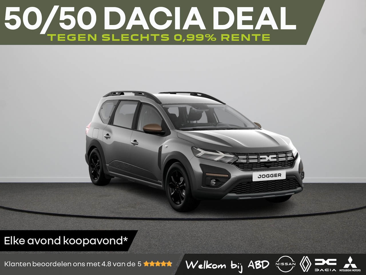 Dacia Jogger - Extreme TCe 100 ECO-G | Achteruitrijcamera | Bekleding ‘Extreme’ met rode details | Cruise - AutoWereld.nl