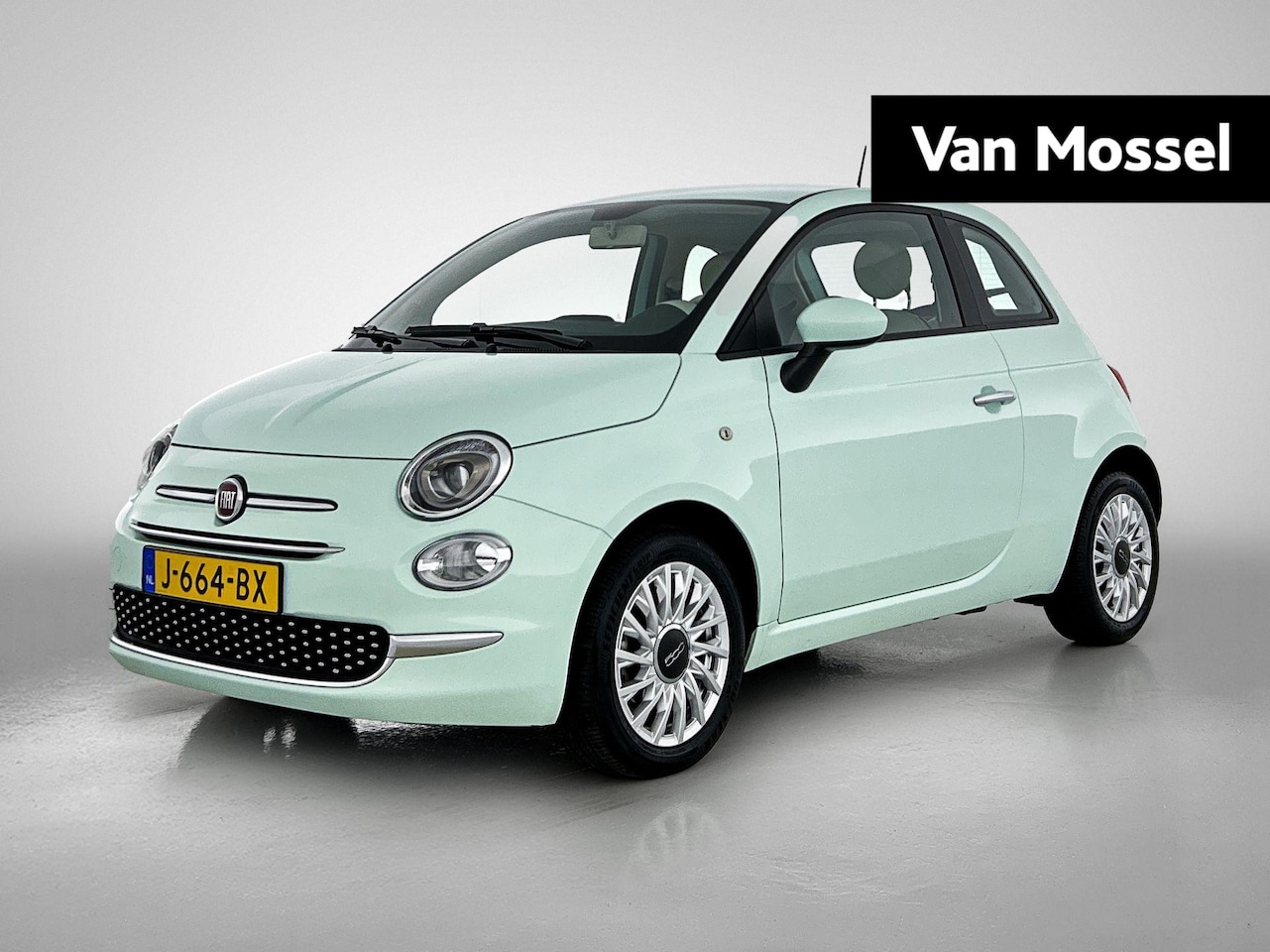 Fiat 500 - 1.0 Hybrid Lounge | Airco | Parkeersensoren | Apple Carplay/Android Auto - AutoWereld.nl