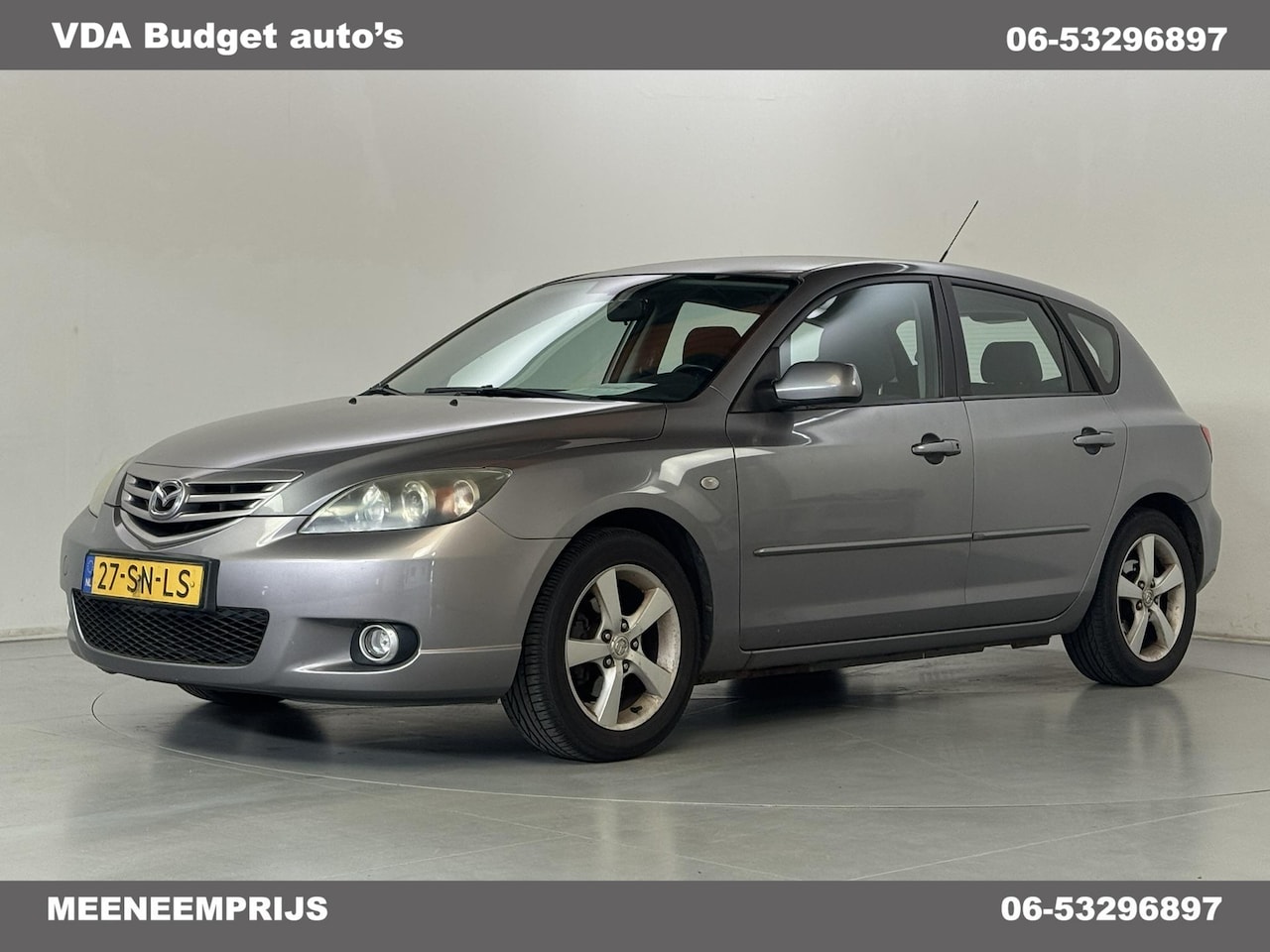 Mazda 3 Sport - 1.6 Touring Abs lampje brand Apk 2/2026 - AutoWereld.nl