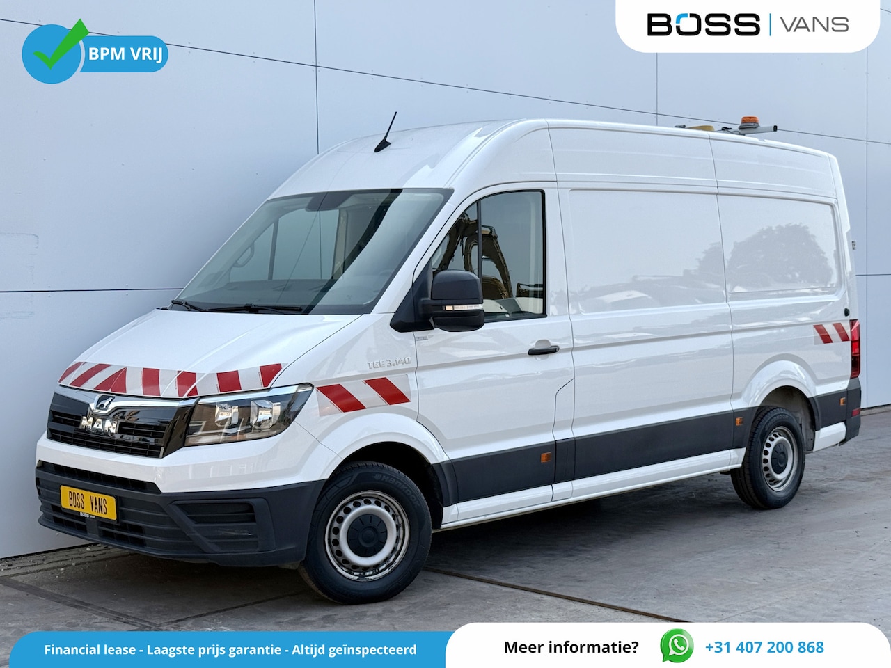 MAN TGE - 3.140 2.0 TDI L3H3 Airco Cruise Control Carplay Camera Trekhaak Navigatie - AutoWereld.nl