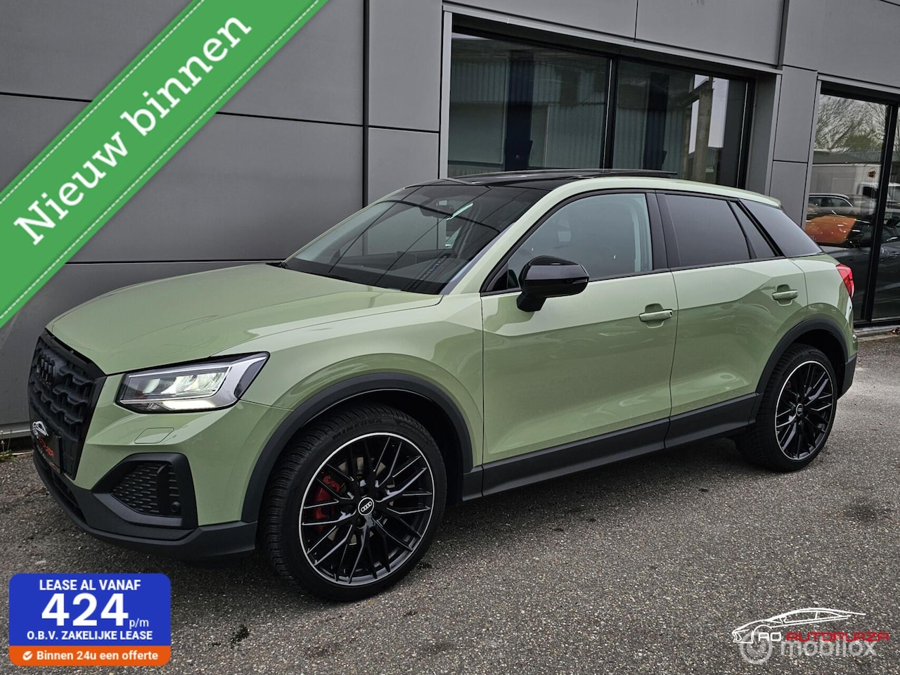 Audi Q2 - 35 TFSI S-tronic Panorama/Virtual/Camera/Apple Green - AutoWereld.nl