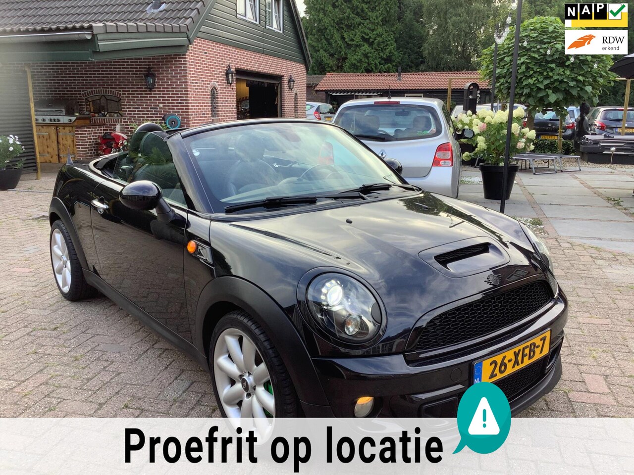 MINI Roadster - Mini 1.6 Cooper S Chili (Cabrio) NIEUWE APK 08-2026 - AutoWereld.nl