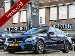 Mercedes-Benz C-klasse - 180 AMG Sport Edition 19 inch ORG NL PANO CAMERA NIGHT PAKKET TREKHAAK 37000KM
