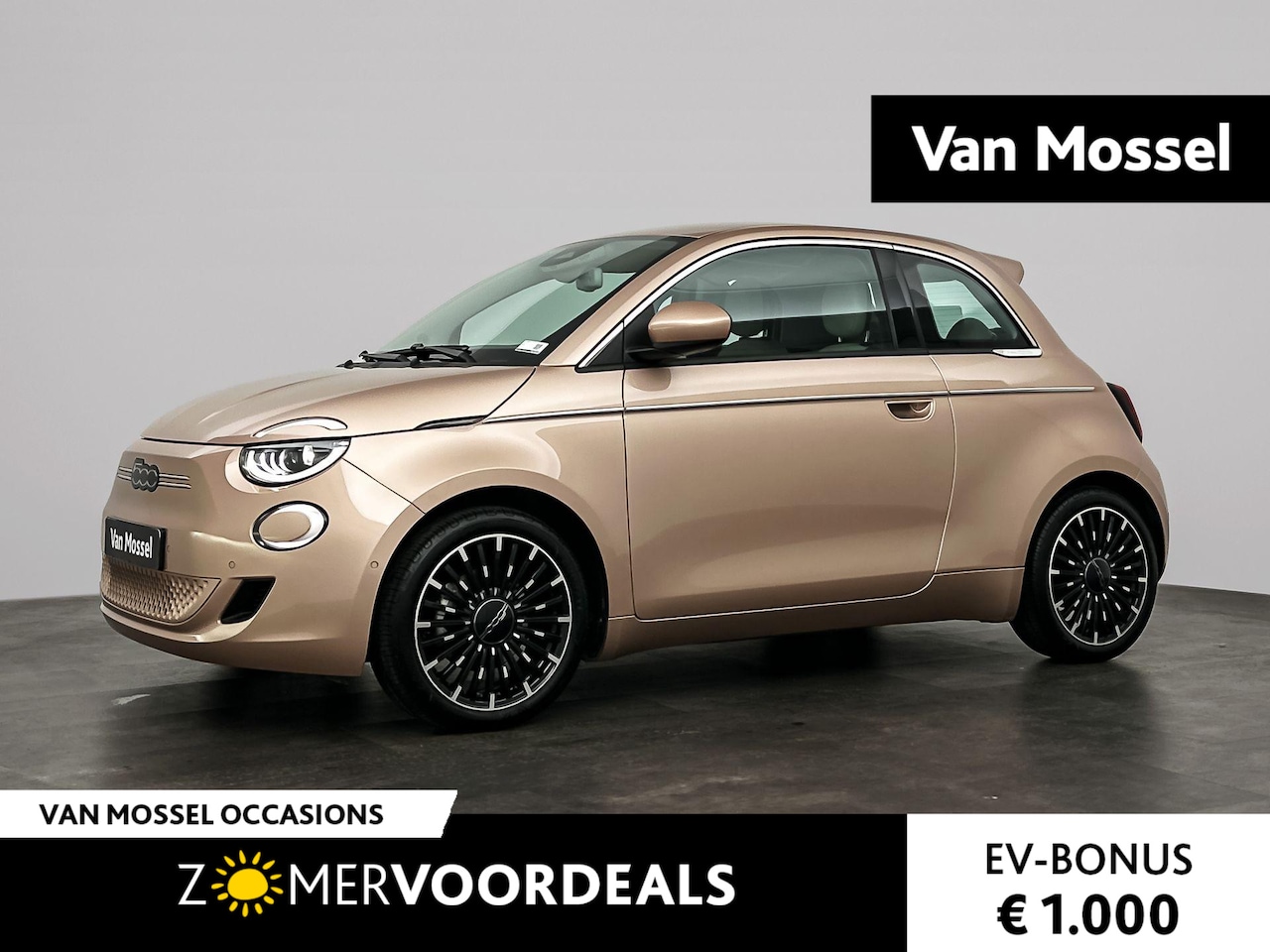 Fiat 500e - 3+1 La Prima 42 kWh - AutoWereld.nl