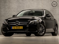Mercedes-Benz C-klasse - 180 Sport 157Pk Automaat (NAVIGATIE, CAMERA, LEDER, GETINT GLAS, STOELVERWARMING, SPORTSTO