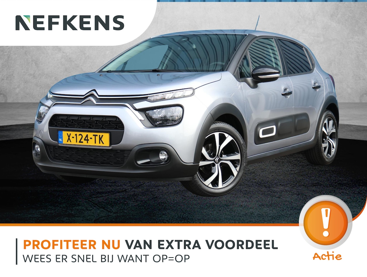 Citroën C3 - 1.2 83PK Max | Climate Control | Navigatie | Keyless Entry/Start | Parkeerhulp | AppleCarP - AutoWereld.nl