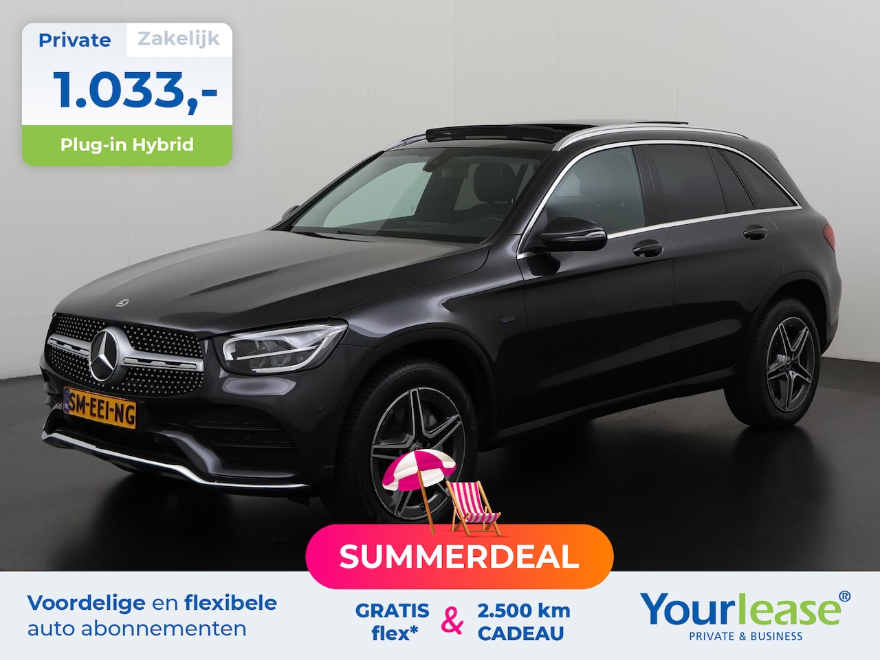 Mercedes-Benz GLC-klasse - 300e 4MATIC Premium AMG | All-in 1033,- Private Lease | Zondag Open! - AutoWereld.nl