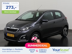 Peugeot 108 - 1.0 e-VTi Allure | All-in 273, - Private Lease | Zondag Open