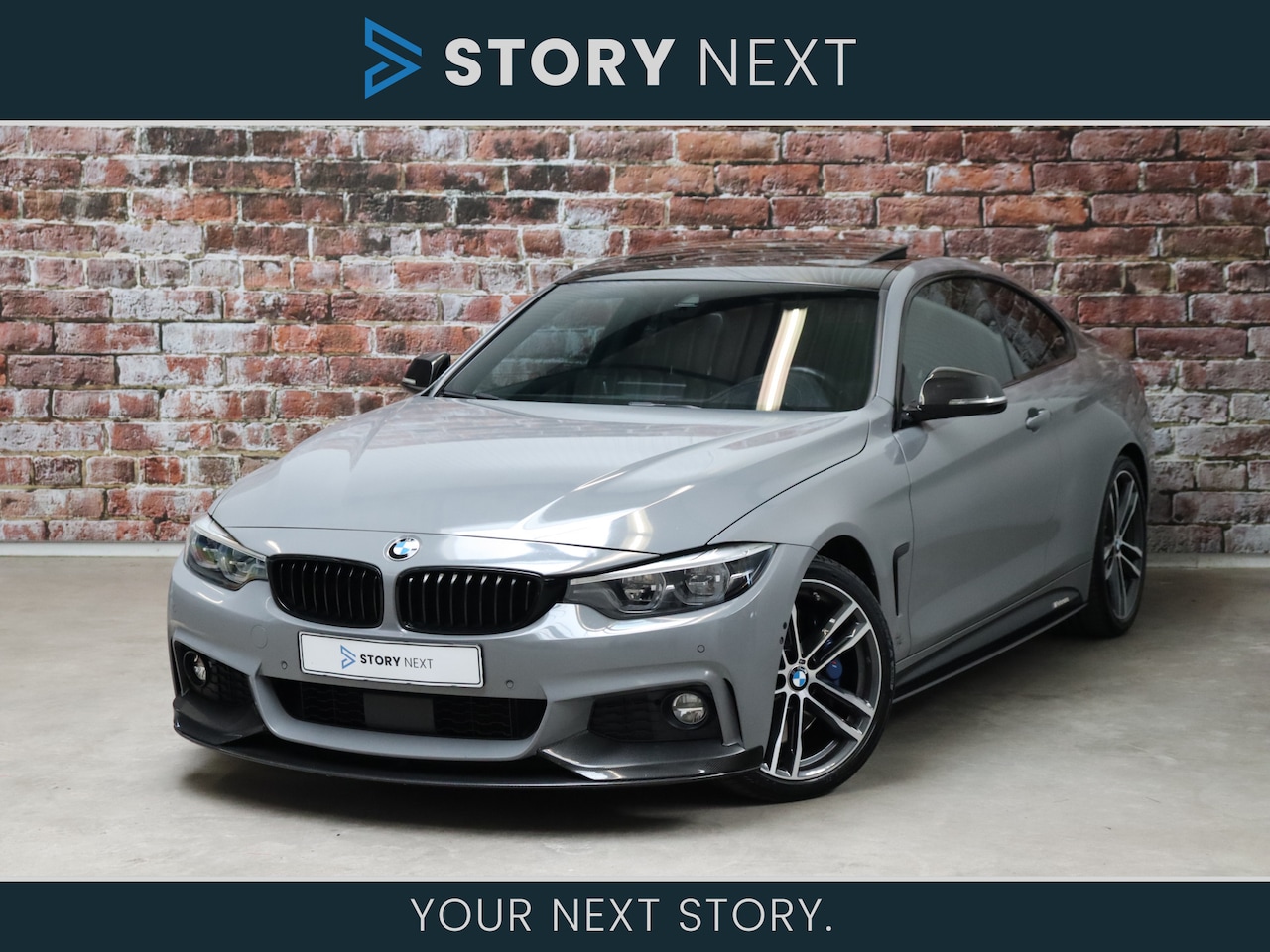 BMW 4-serie Coupé - 440i High Executive M Sport Pakket Automaat / M Powerkit / Trekhaak / Schuif-/kanteldak / - AutoWereld.nl