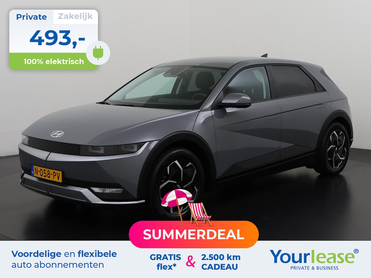 Hyundai IONIQ 5 - Style 58 kWh | All-in 493,- Private Lease | Zondag Open! - AutoWereld.nl