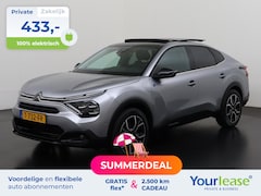 Citroën Ë-C4 X - Shine 50 kWh | All-in 433, - Private Lease | Zondag Open