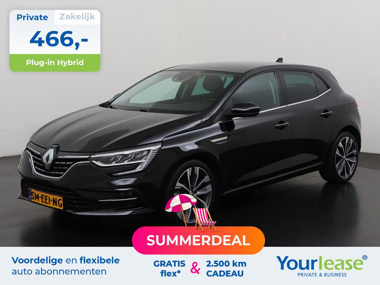 Renault Mégane E-Tech - 1.6 Plug-In Hybrid Intens | All-in 466,- Private Lease | Zondag Open! - AutoWereld.nl