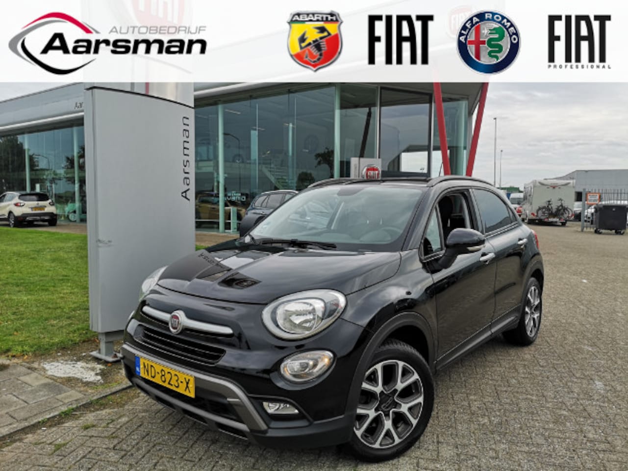 Fiat 500 X Cross - 1.4 Turbo MultiAir Cross | Dealer OH | Navi | Parkeersensoren - AutoWereld.nl