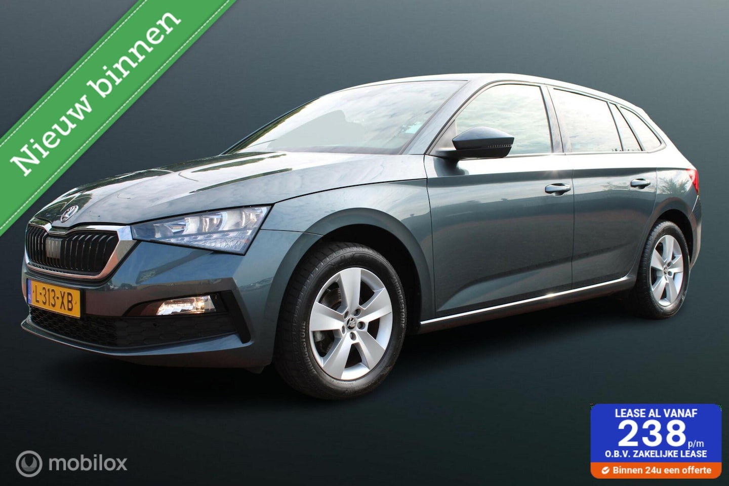 Skoda Scala - 1.0 TSI Sport Business 1.0 TSI Sport Business, Sportstoelen, Navi, App connect, Pdc + camera, Cruise, Clima, Spor - AutoWereld.nl