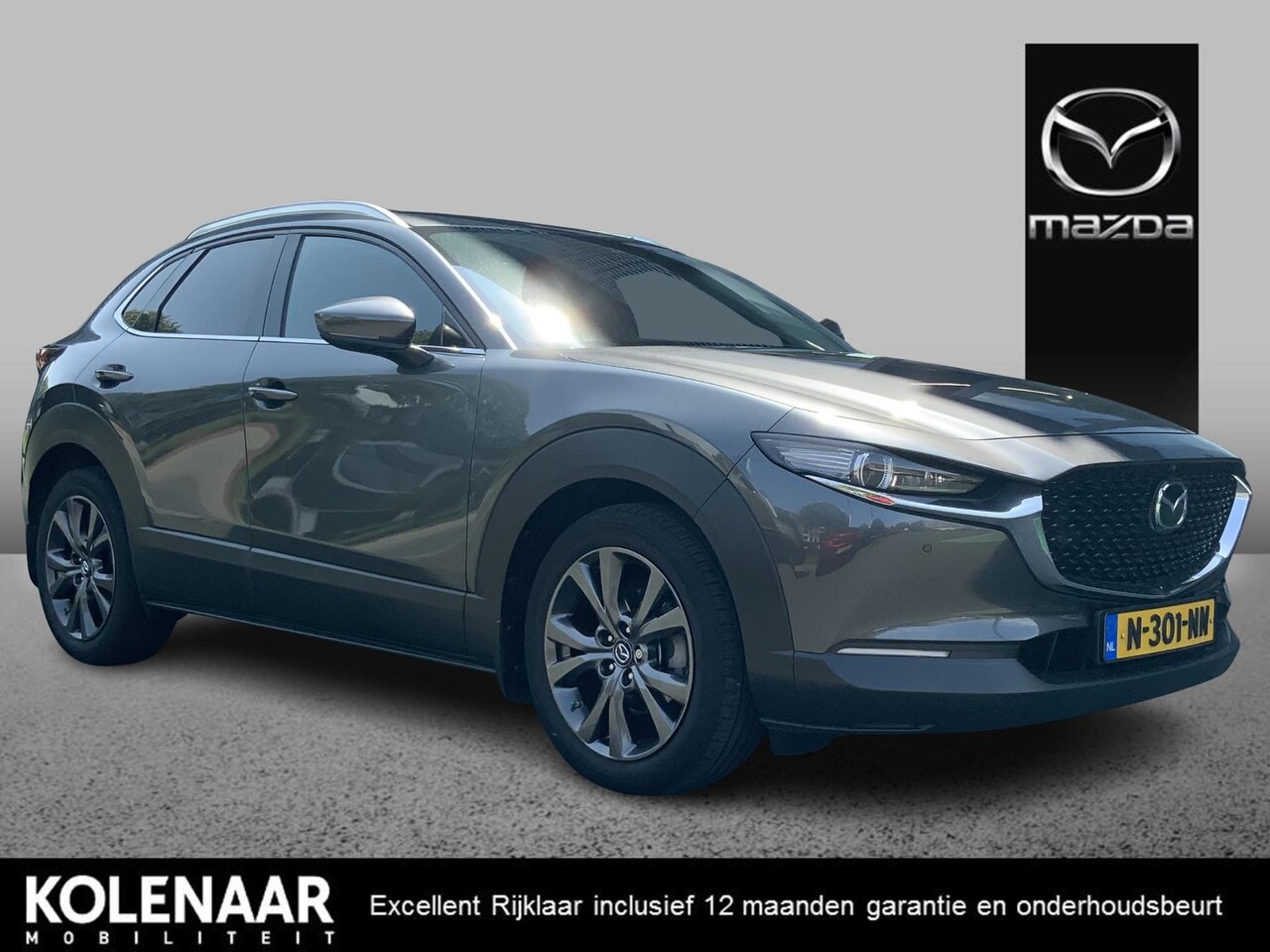 Mazda CX-30 - 2.0 e-SkyActiv-X M Hybrid Luxury Lederen bekleding/camera/18inch velgen - AutoWereld.nl