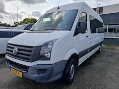 Volkswagen Crafter - 35 2.0 TDI L3H2 4850.- INCL BTW MOTOR KAPOT 9-PERSOONS ROLSTOEL 110PK