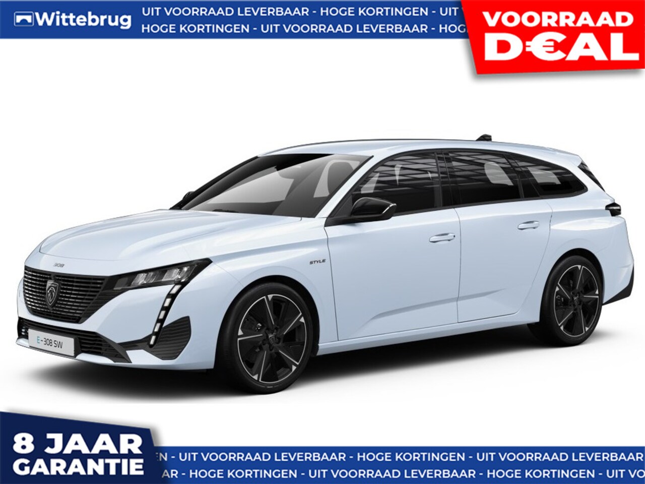 Peugeot e-308 SW - Style EV 54 kWh DIRECT RIJDEN - LAGE BIJTELLING! - GRATIS WALLBOX - AutoWereld.nl